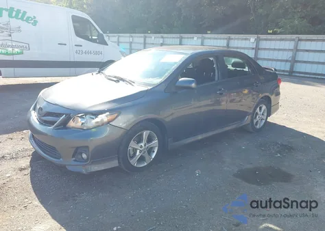 2011 Toyota Corolla S из США, поврежденный, VIN 2T1BU4EE2BC538927